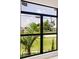 Window provides a view of tropical landscaping at 24194 Peppercorn Rd, Punta Gorda, FL 33955