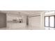 Modern kitchen with white cabinets and a large island at 24194 Peppercorn Rd, Punta Gorda, FL 33955