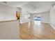 Spacious living area with light walls and wood floors at 865 Everest Rd, Venice, FL 34293