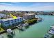 Condo building exterior with waterfront access at 12550 Capri N Cir, Treasure Island, FL 33706