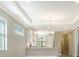 Bright dining room with recessed lighting and tile floors at 4915 Carova Way, Lakewood Ranch, FL 34211