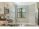 Modern kitchen featuring stainless steel appliances and granite countertops at 4915 Carova Way, Lakewood Ranch, FL 34211