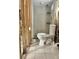 Bathroom under renovation, toilet and shower installed at 117 88Th Ave, Treasure Island, FL 33706