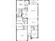 Four-bedroom, two-bathroom floor plan with open concept at 37453 Yukon Dr, Zephyrhills, FL 33540