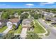 Two-story house with a large yard and neighborhood view at 8235 Bird Whistle Ln, Land O Lakes, FL 34637
