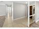 Spacious foyer with neutral paint, new floors, and lots of natural light, creates a welcoming entrance at 3184 Wessex Way, Clearwater, FL 33761