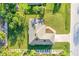 Top-down view of the house showing its layout and yard at 368 Munoz St, Port Charlotte, FL 33953