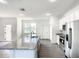 Modern kitchen with granite countertops and stainless steel appliances at 368 Munoz St, Port Charlotte, FL 33953