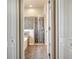 Bathroom with shower, bathtub, and double sinks at 6722 Wild Elm Ct, Wesley Chapel, FL 33545