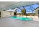 Inviting screened pool with ample deck space at 1019 Deer Run, Venice, FL 34293