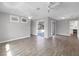 Living room with view of the pool and sliding doors at 1019 Deer Run, Venice, FL 34293