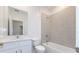 Clean bathroom with bathtub, toilet and vanity at 17339 Peregrine Way, Punta Gorda, FL 33982