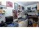 Home office with plenty of storage and work space at 4202 Perch Cir, Port Charlotte, FL 33948