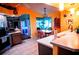 Bright kitchen with ample counter space, modern appliances, and breakfast nook at 4202 Perch Cir, Port Charlotte, FL 33948