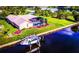 House with private pool and boat dock on the canal at 4202 Perch Cir, Port Charlotte, FL 33948