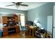 Another home office with ample workspace at 4202 Perch Cir, Port Charlotte, FL 33948