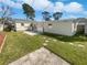 Spacious backyard offering a well-maintained lawn and versatile outdoor living space at 548 47Th N Ave, St Petersburg, FL 33703