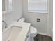 Bright bathroom with a new vanity and modern fixtures at 548 47Th N Ave, St Petersburg, FL 33703
