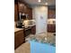 A close up of kitchen featuring granite countertops and stainless steel appliances at 23598 Awabuki Dr # 102, Venice, FL 34293
