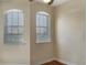 Bright bedroom with hardwood floors and arched windows at 1340 Apollo Beach S Blvd, Apollo Beach, FL 33572