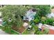 House nestled in a lush, tree-lined neighborhood at 210 15Th E St, Bradenton, FL 34208