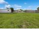 Large backyard with shed and privacy fence at 8188 San Jacinto Ave, North Port, FL 34287