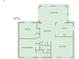 1195 sq ft single story floor plan with 2 baths at 8188 San Jacinto Ave, North Port, FL 34287