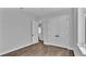 Spacious bedroom with hardwood floors and double doors to closet at 1529 Rio Vista Ter, Parrish, FL 34219