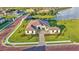 Luxury home with a beautiful waterfront view and brick driveway at 1529 Rio Vista Ter, Parrish, FL 34219