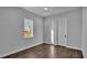 Light and airy bedroom with hardwood floors and a view at 1529 Rio Vista Ter, Parrish, FL 34219