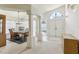 Open dining room with table and chairs, adjacent to entryway at 533 Bent Oak Ct, Spring Hill, FL 34609