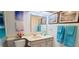 Bright bathroom with shower, toilet and vanity at 531 Spring Lakes Blvd # 531, Bradenton, FL 34210