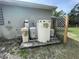 Exterior view of water tanks and water filtration system at 4495 Amari Rd, North Port, FL 34291