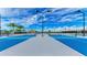 Well-lit pickleball courts, perfect for friendly competition at 4845 Carova Way, Lakewood Ranch, FL 34211