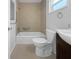 Clean bathroom featuring a tub and vanity at 2413 Riverbluff Pkwy # V-231, Sarasota, FL 34231