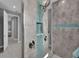 Spa-like bathroom with double shower heads and modern tile at 82 Fairway Rd, Rotonda West, FL 33947