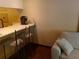 Kitchen with breakfast bar and coffee maker at 36750 Us Highway 19 N # 13-216, Palm Harbor, FL 34684