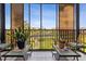 Relaxing screened-in patio overlooking canal at 25188 Marion Ave # A103, Punta Gorda, FL 33950