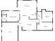 Two bedroom, two bath floor plan with garage at 3451 Sage St, Port Charlotte, FL 33948