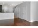 Living room with hardwood floors and neutral walls at 4916 White Sanderling Ct, Tampa, FL 33619