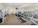 Community fitness center with various exercise equipment at 10407 Villa View Cir # 10407, Tampa, FL 33647