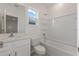 Bathroom with a bathtub and single vanity at 17314 Alderwood Ln, Punta Gorda, FL 33982