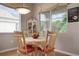 Bright breakfast nook with table and chairs at 6043 Anvil Ave, Sarasota, FL 34243
