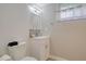 Clean bathroom with updated vanity and fixtures at 7329 Royal Palm Dr, New Port Richey, FL 34652