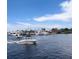 Boats on the water near the marina at 3314 Columbus Dr, Holiday, FL 34691