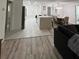 Open concept kitchen features a large island and modern appliances at 1359 Cambridge Dr, Venice, FL 34293
