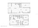 Detailed floor plan showcasing layout of rooms, including bedrooms, bathrooms, kitchen, and living areas at 12843 Buffalo Run Dr, Gibsonton, FL 33534