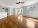 Spacious living room with hardwood floors at 416 28Th W St, Palmetto, FL 34221