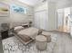 Main bedroom with a king-size bed and carpet at 416 28Th W St, Palmetto, FL 34221