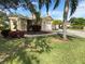House exterior featuring a two-car garage at 416 28Th W St, Palmetto, FL 34221